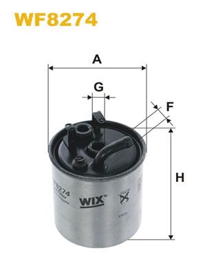 WIX FILTERS Kütusefilter WF8274